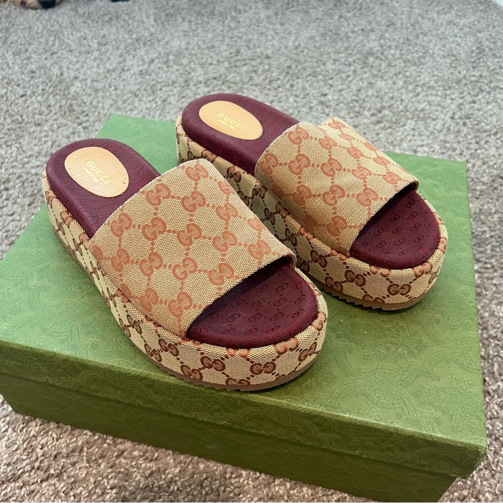 Gucci Original GG slide sandal